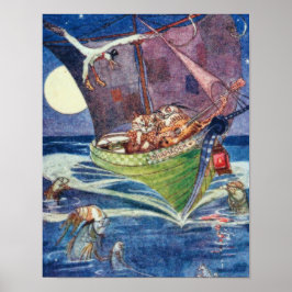 The Owl und Pussycat William Pogany Poster