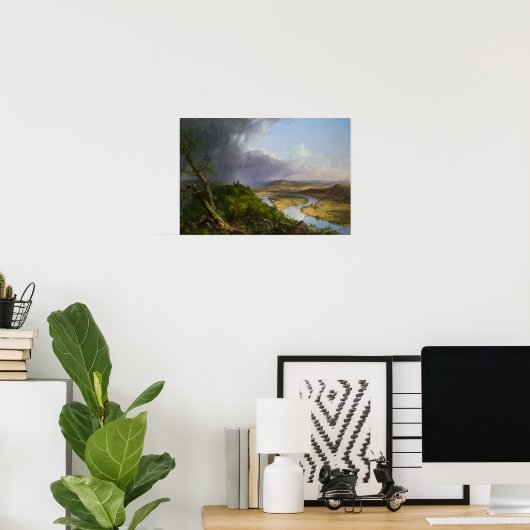 The Oxbow by Thomas Cole  Poster (Heimbüro)