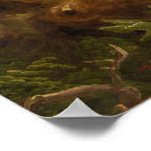 The Oxbow — Thomas Cole (1836) Poster (Ecke)