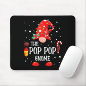 The P P Gnome Matching Family Christmas Gnome Paja Mousepad (Mit Mouse)