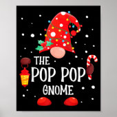 The P P Gnome Matching Family Christmas Gnome Paja Poster (Vorne)