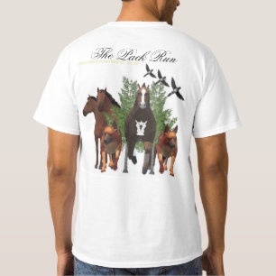 The Pack Run T - Shirt von James Michael Miller