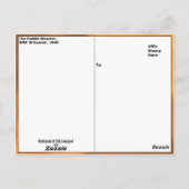 The Paddle Steamer, RMS "Britannia", 1840 Postkarte (Rückseite)