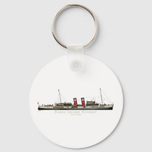 The Paddle Steamer Waverley von Tony Fernandes Schlüsselanhänger