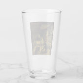 The Painter in his Workshop (Artist's Studio) Glas (Rückseite)