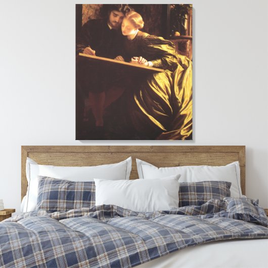 The Painter's Honeymoon - Lord Frederic Leighton Leinwanddruck (Insitu (Schlafzimmer))