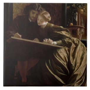 The Painter's Honeymoon (von Frederic Leighton) Fliese