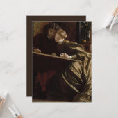 The Painter's Honeymoon (von Frederic Leighton) Karte (Vorderseite/Rückseite Beispiel)