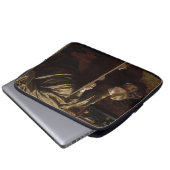 The Painter's Honeymoon (von Frederic Leighton) Laptopschutzhülle (Vorne Knopf)