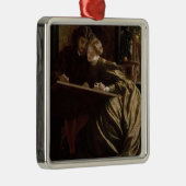 The Painter's Honeymoon (von Frederic Leighton) Ornament Aus Metall (Rechts)