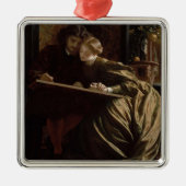 The Painter's Honeymoon (von Frederic Leighton) Ornament Aus Metall (Vorne)