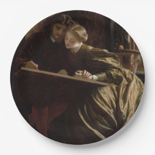 The Painter's Honeymoon (von Frederic Leighton) Pappteller