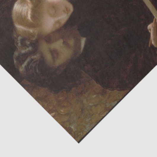 The Painter's Honeymoon (von Frederic Leighton) Seidenpapier (Detail)