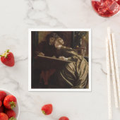 The Painter's Honeymoon (von Frederic Leighton) Serviette (Beispiel)