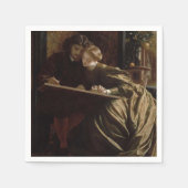 The Painter's Honeymoon (von Frederic Leighton) Serviette (Vorderseite)