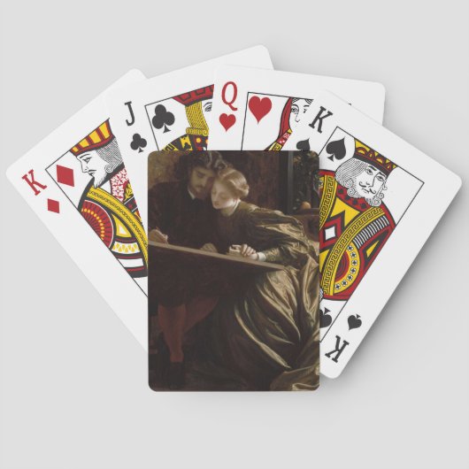 The Painter's Honeymoon (von Frederic Leighton) Spielkarten (Rückseite)