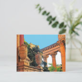 THE PALACE OF FINE ARTS POSTKARTE (Stehend Vorderseite)