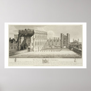 The Palace of Whitehall, from a drawing in the Pep Poster