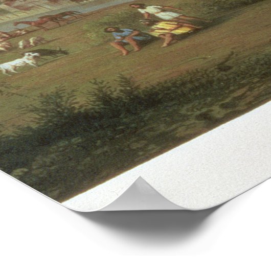 The Palaces of Nimrud Restored, a reconstruction o Poster (Ecke)