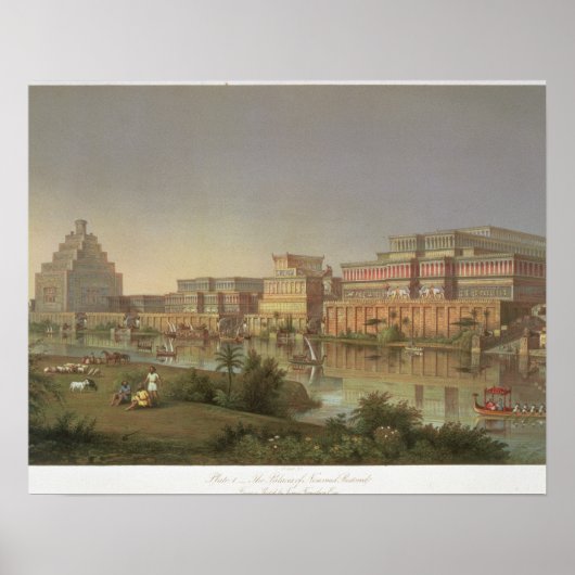 The Palaces of Nimrud Restored, a reconstruction o Poster (Vorne)