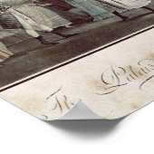 The Palais Royal Gallery, 1787 Poster (Ecke)