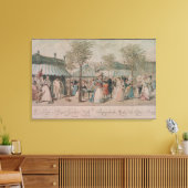 The Palais Royal Garden Walk, 1787 Leinwanddruck (Insitu (Wohnzimmer))