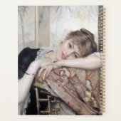 The Parisienne von Albert Edelfelt 1883 Planer (Rückseite)