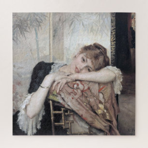 The Parisienne von Albert Edelfelt 1883 Puzzle