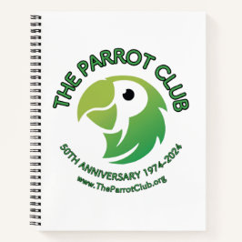 The Parrot Club 50 Jahre Jubiläum Spiral Notebook Notizblock