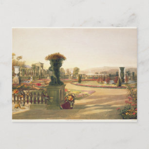 The Parterre, Trentham Hall Gardens, Pub von Thoma Postkarte