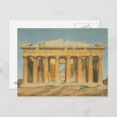 The Parthenon, Athen, 1810-37 Postkarte (Vorne/Hinten)