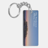 The Parthenon Athens Greece Souvenir Keychain Schlüsselanhänger (Vorderseite links)