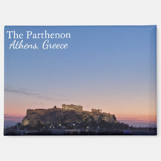 The Parthenon Greece at Sunset Souvenir Magnet