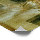 The Parting of Hero and Leander (oil on canvas) Poster (Ecke)