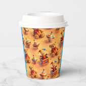 The party pup's toy box pappbecher (Rückseite)