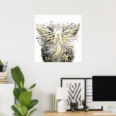 The Pastel Retro Angel Poster (Heimbüro)