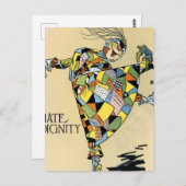 "The Patchwork Girl Hates Dignity" von John R Neil Postkarte (Vorne/Hinten)