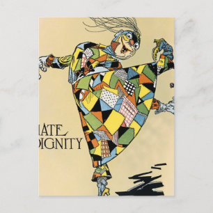"The Patchwork Girl Hates Dignity" von John R Neil Postkarte