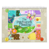 "The Patchwork Meadow" 2025 Scripture Calendar Kalender (Titelbild)