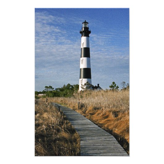 The Path to Bodie Island Lighthouse Fotodruck (Vorne)