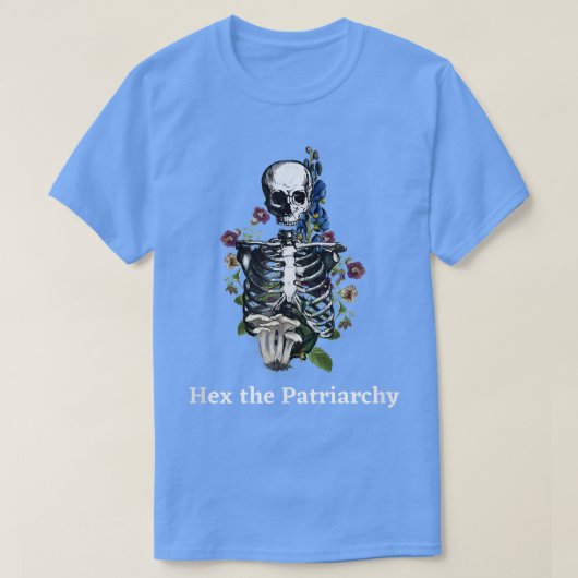 The Patriarchate Feminism Goth and Punk Feminist T-Shirt (Design vorne)