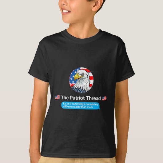 The Patriot Thread Living A Completely Different R T-Shirt (Vorderseite)
