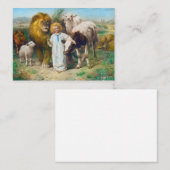 The Peace, 1896 von William Strutt Mitteilungskarte (Vorne/Hinten)