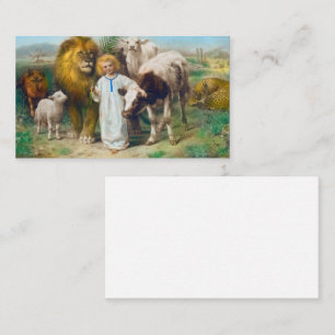 The Peace, 1896 von William Strutt Visitenkarte