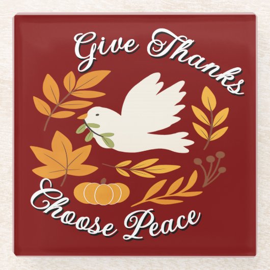 'The Peace Collection' Coaster Glasuntersetzer (Vorderseite)