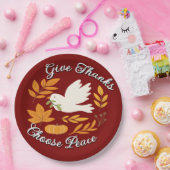 The Peace Collection Papierplatte Pappteller (Party)
