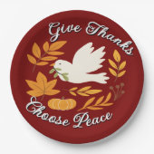 The Peace Collection Papierplatte Pappteller (Vorderseite)