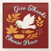 'The Peace Collection'-Untersetzer Glasuntersetzer (Vorderseite)