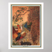 "The Peacock" Aesop Fable Print ca. 1919 Poster (Vorne)