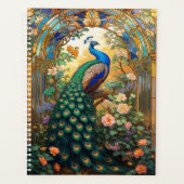 The Peacock’s Grace Art Nouveau Planer (Vorderseite)